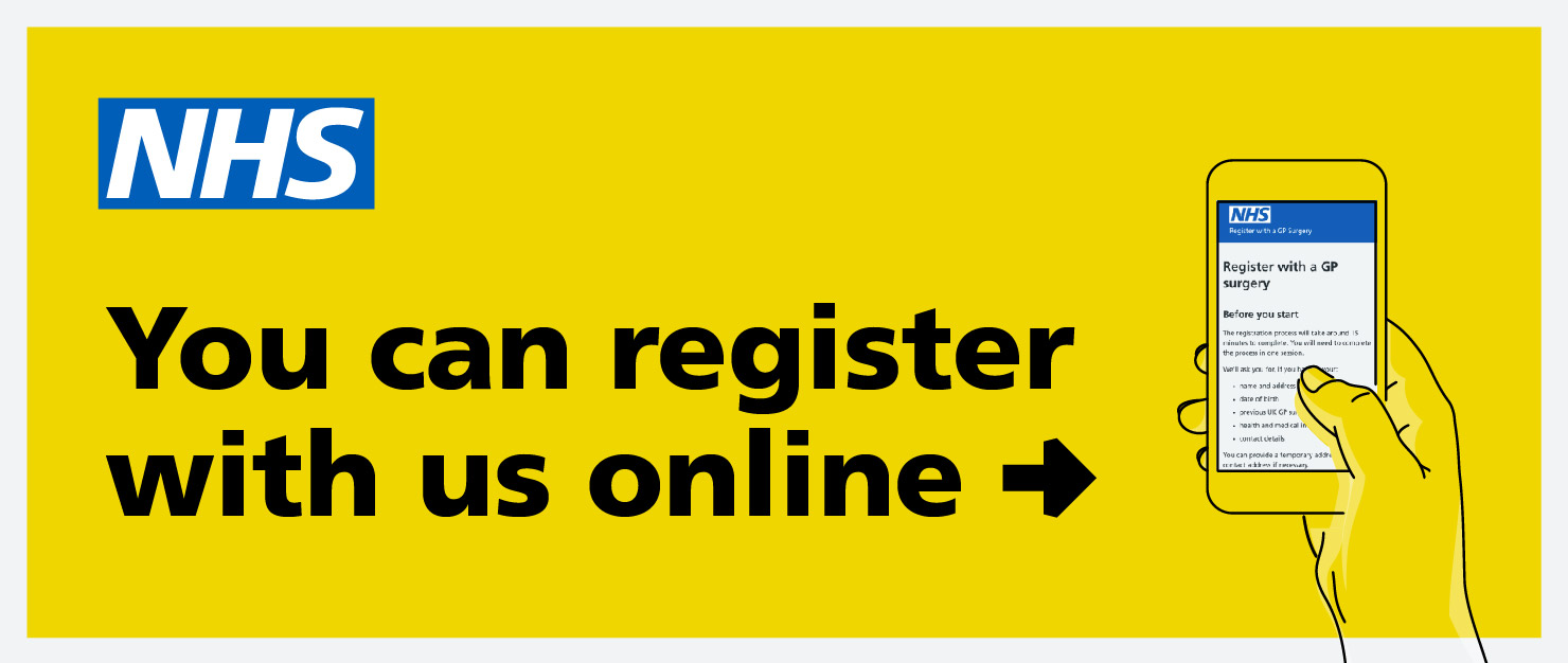 GP register banner